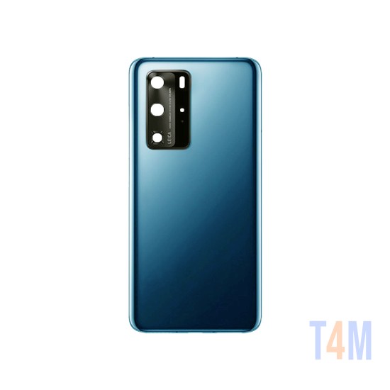 BACK COVER WITH CAMERA LENS HUAWEI P40 PRO BLUE